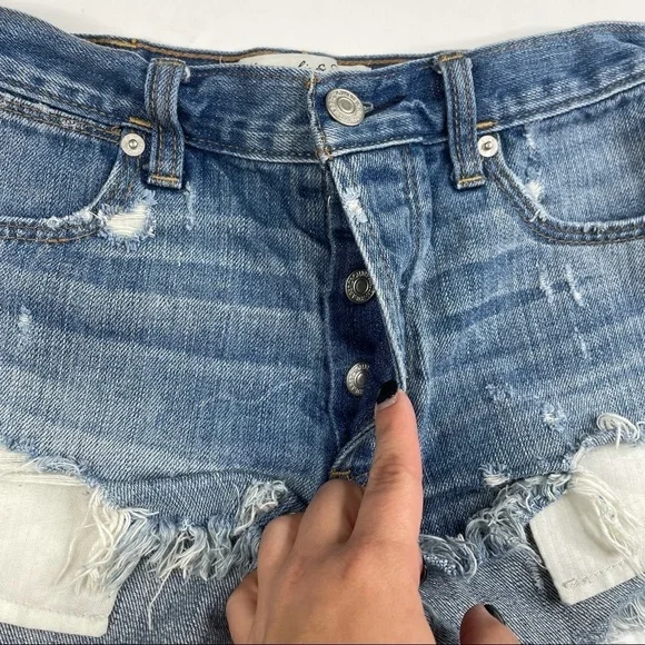 Abercrombie & Fitch High Rise Festival Shorts